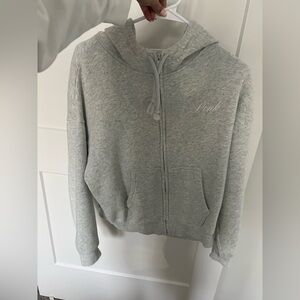 PINK zip up hoodie